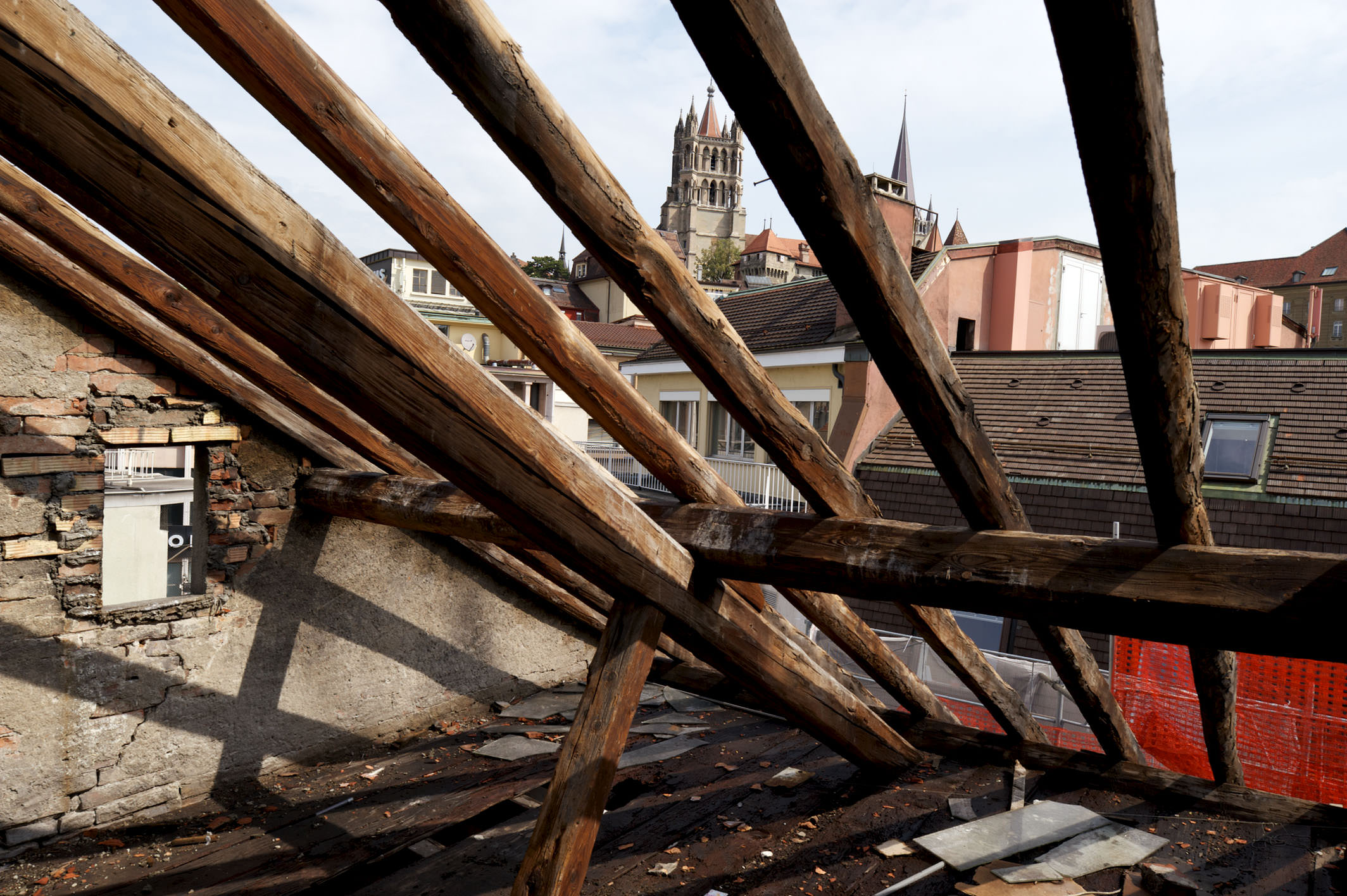 E10303  |  MplusV  |  Chantier Rue St. Francois, Lausanne